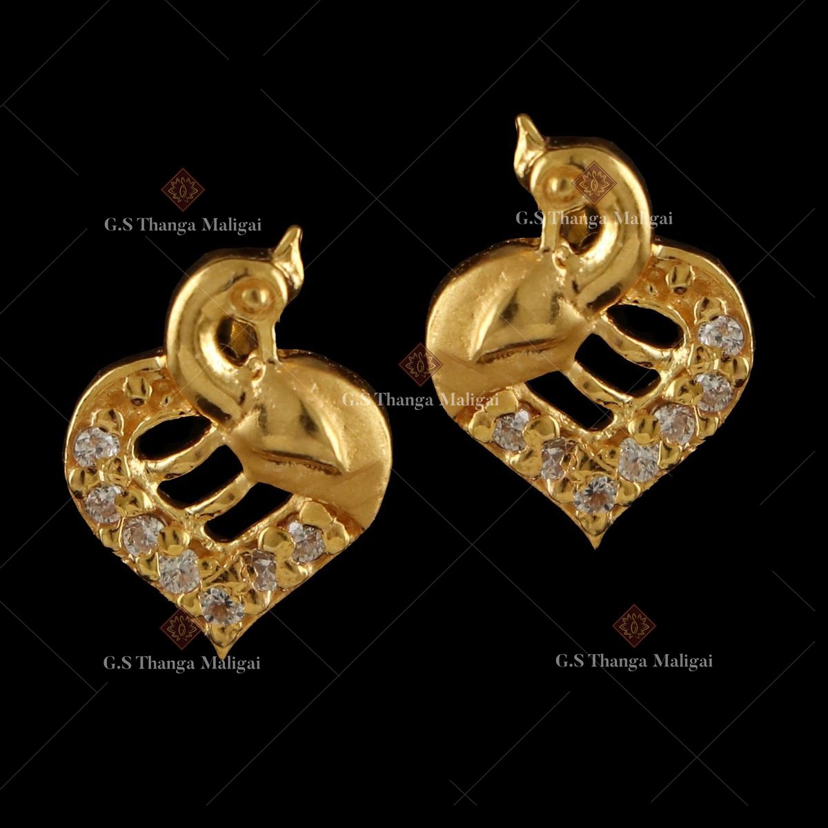 22 kt. Gold - Earrings - Catawiki